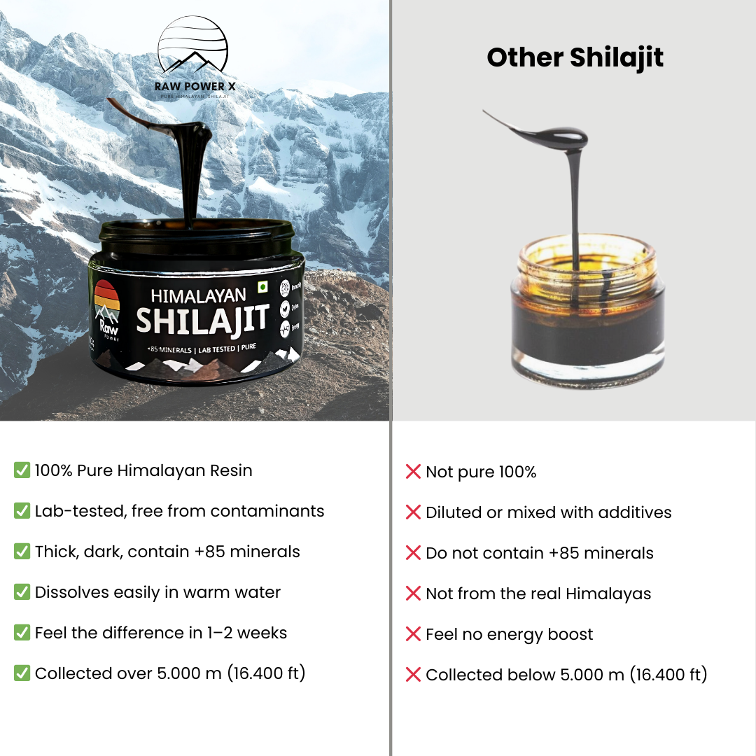 Raw Power X Shilajit – Total Body Reset