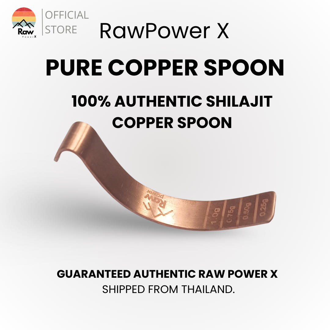 Copper Spoon x2 – Raw Power X Shilajit