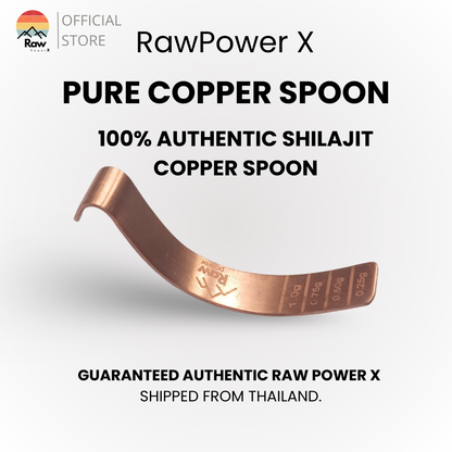 Copper Spoon x2 – Raw Power X Shilajit
